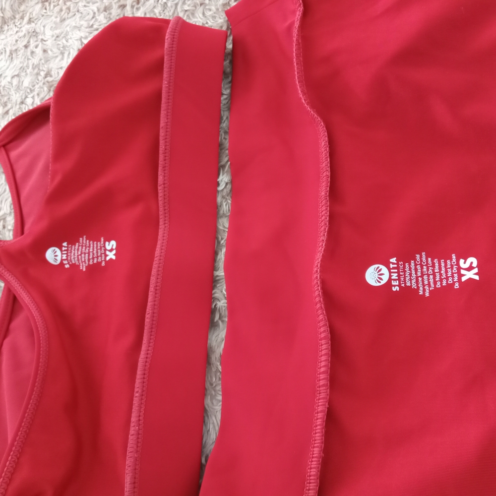 Senita Athletics Red Bikini Set